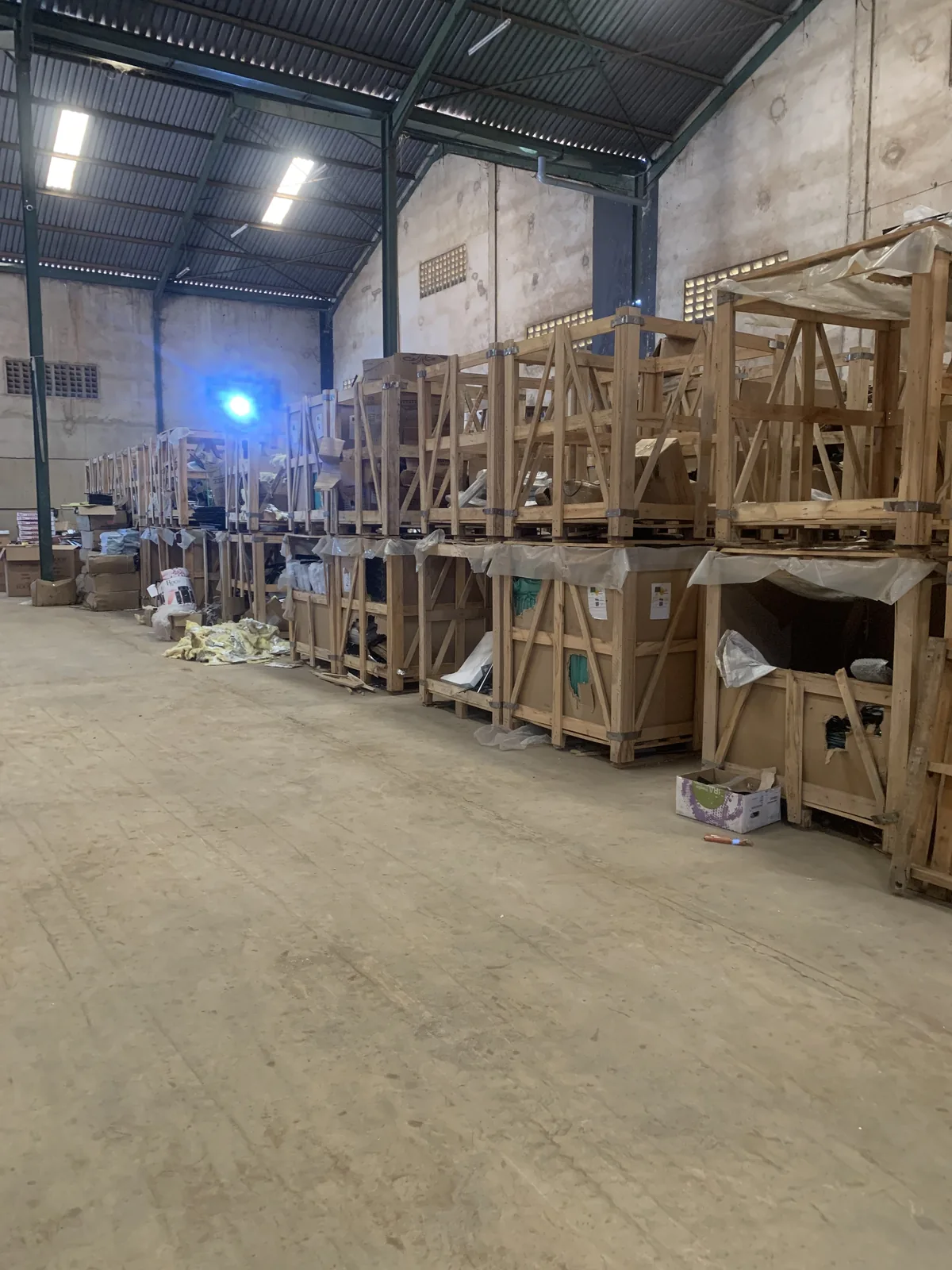 Secure storage space